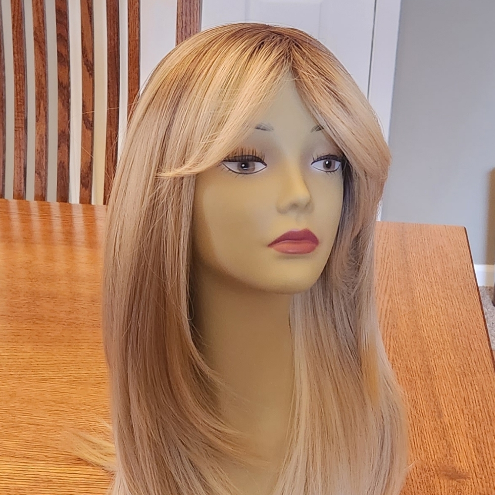 Rebel Gypsy Farewell Wig, Rooted Long Blonde Blend Wig, BNWOT